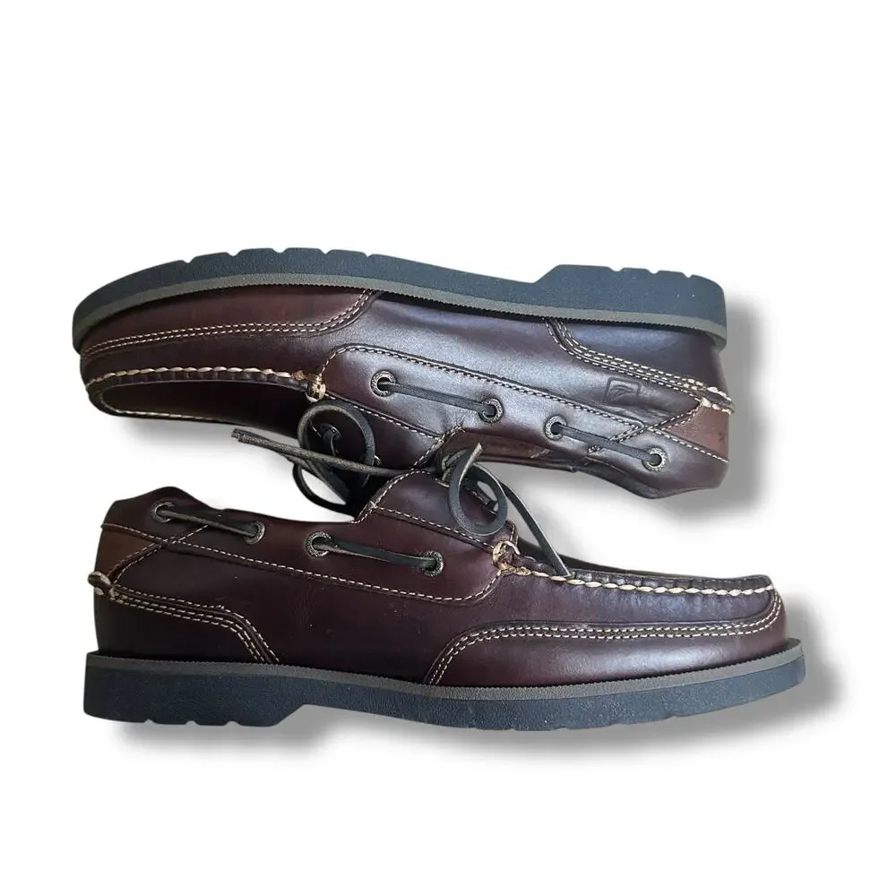 Sperry Top Sider Stingray Mens Sz 8.5 Leather Boat Shoes New No Box Style 05786
